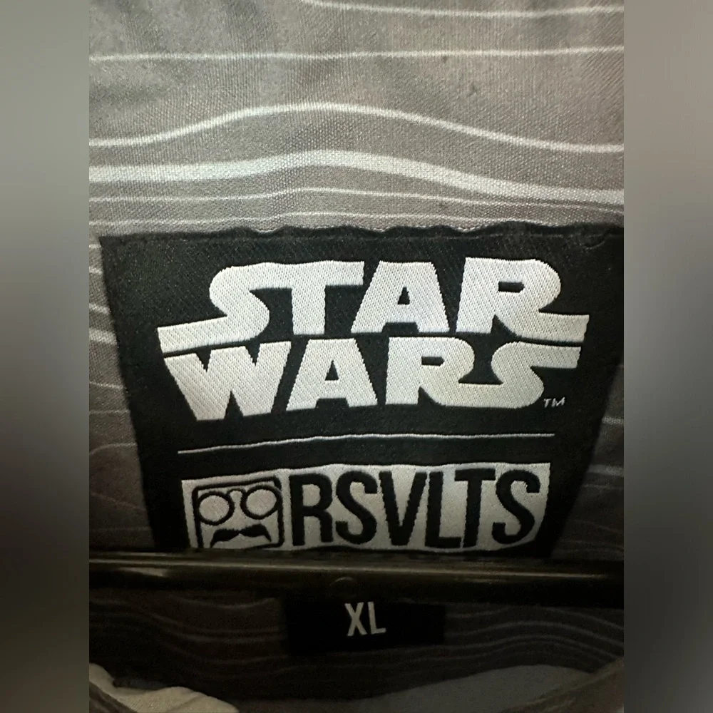 RSVLTS Gray Star Wars Short Sleeve Shirt - Picture 7 of 12